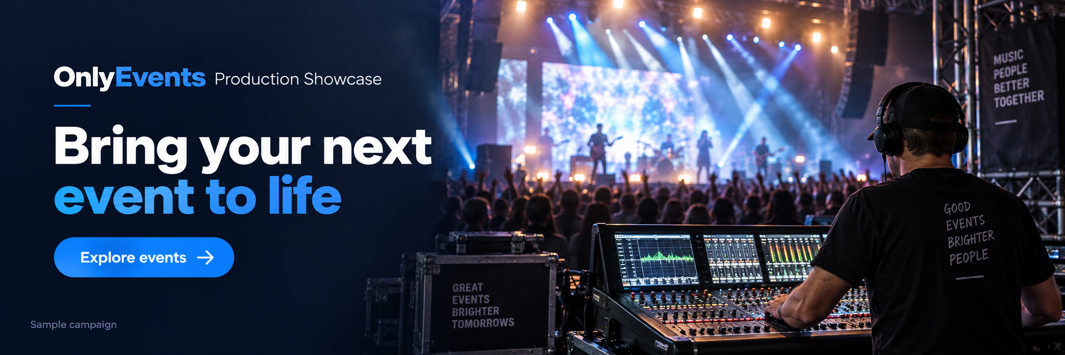 Bring your next event to life